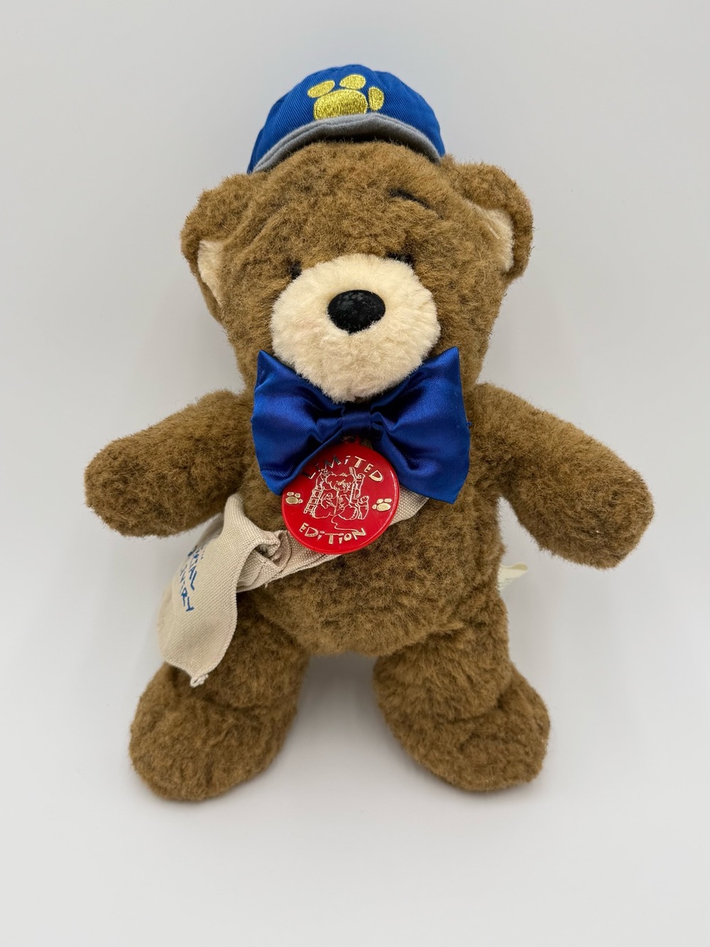 Vintage 1997 Build-A-Bear Messenger Bearemy Collectibears Limited Edition Plush